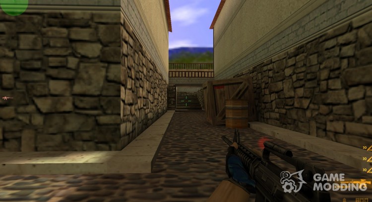 De forma predeterminada, Valve M4A1 con un láser de pistola para Counter Strike 1.6