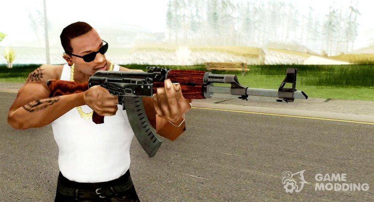 АК-47 из РК для GTA San Andreas