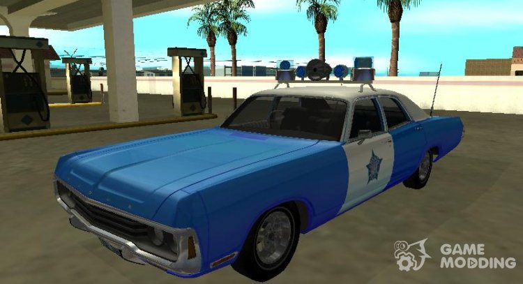 Dodge Polara 1971 Chicago Police Dept для GTA San Andreas
