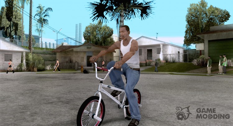 Calle REAL BMX Chrome Edition mod para GTA San Andreas