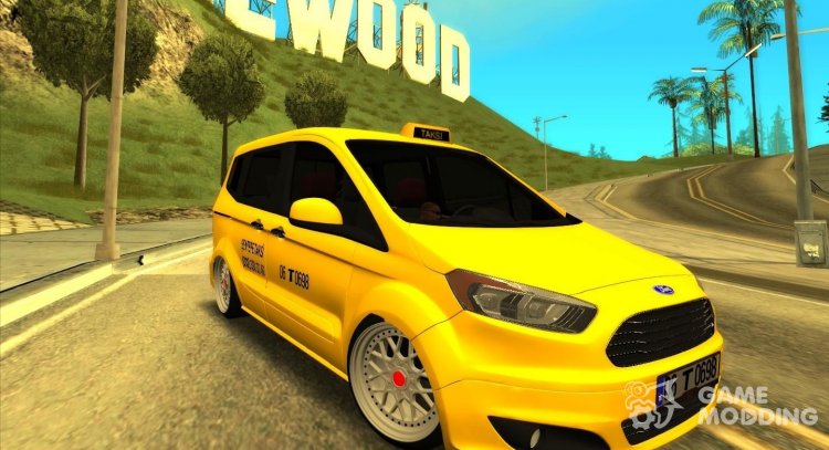 Ford Courier-Taxi para GTA San Andreas