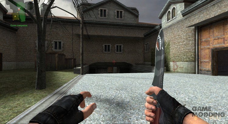 Акула нож Рескин для Counter-Strike Source