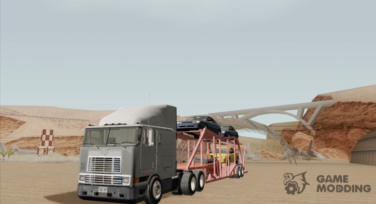 Trailer-the carrier for Navistar International 9800 for GTA San Andreas