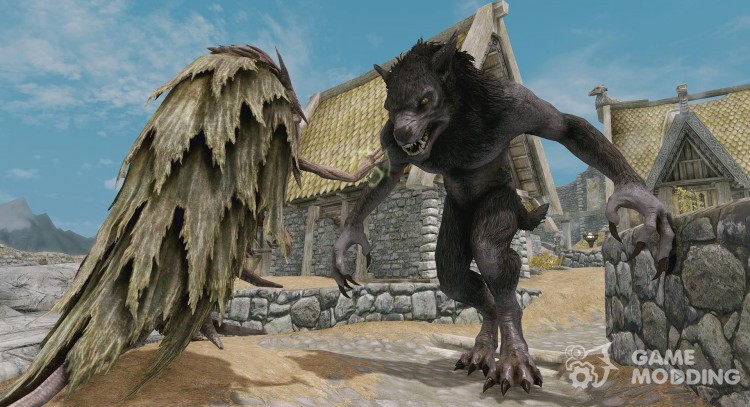 Mongo the werewolf for TES V: Skyrim