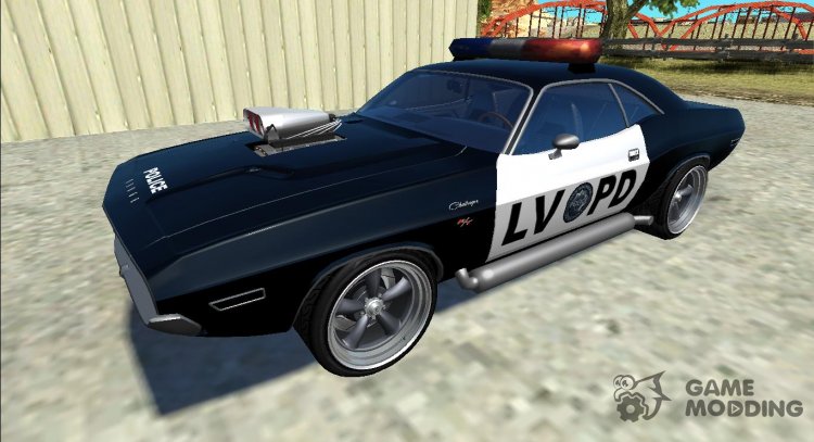1970 Dodge Challenger Policía LVPD para GTA San Andreas