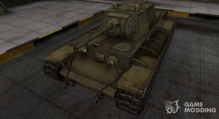 La piel para el KV-220 en расскраске 4БО para World Of Tanks