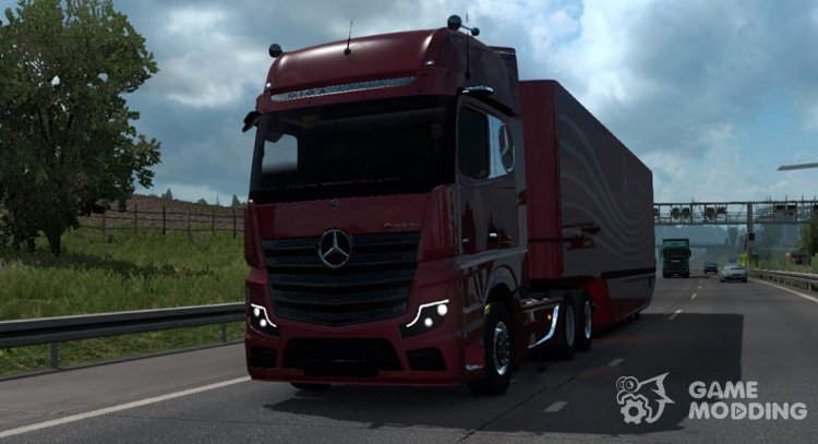 Mercedes-Benz Actros MP5 для Euro Truck Simulator 2