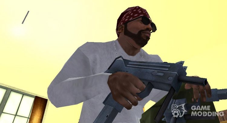 Micro Uzi From Counter Strike Source for GTA San Andreas