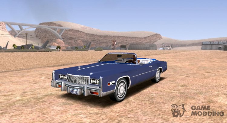 Cadillac Fleetwood Eldorado 76 (Convertible) для GTA San Andreas