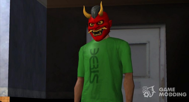 Samurai Mask for GTA San Andreas