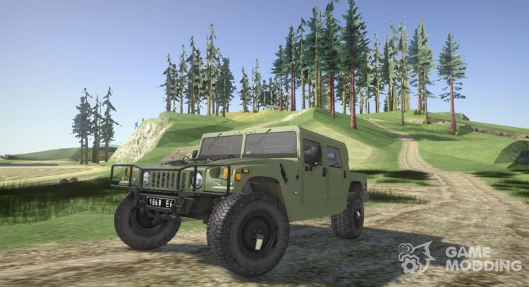Hummer H-1 ВСУ для GTA San Andreas