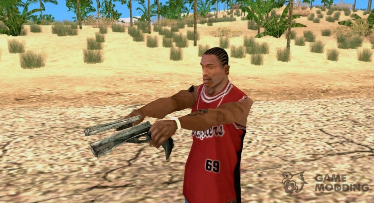Пистолет из игры Devil may Cry 5 для GTA San Andreas