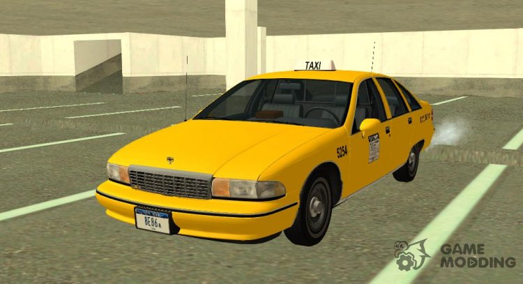 1991 Chevrolet Caprice Taxi for GTA San Andreas