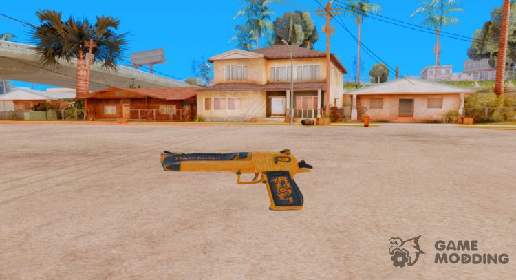 Desert Eagle from Arctic Combat for GTA San Andreas