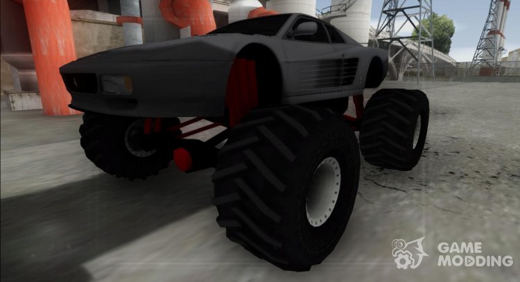 Монстр грузовик Феррари 512 ТР  для GTA San Andreas