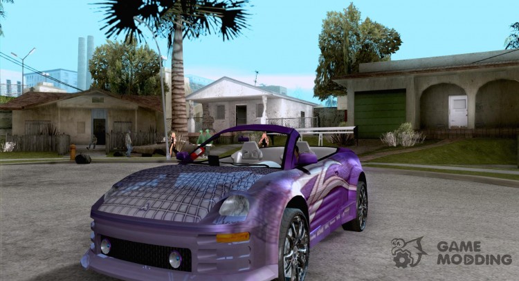 Mitsubishi Spyder 2Fast2Furious Cabriolet for GTA San Andreas