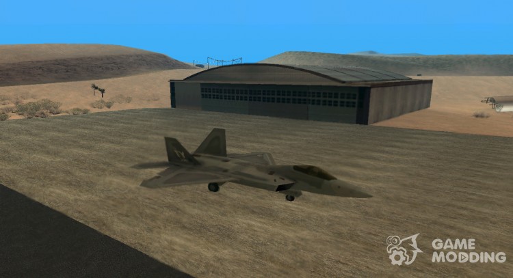 F-22 Raptor для GTA San Andreas