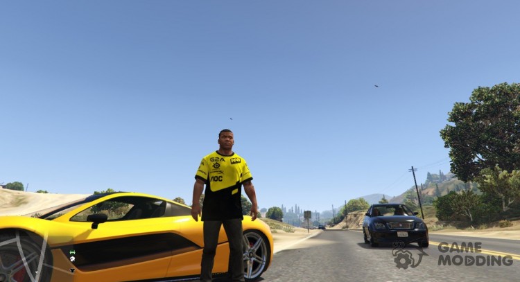 Player's tee for Franklin Natus Vincere for GTA 5