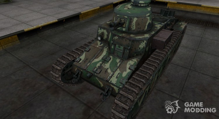 Skin with Camo D1 for World Of Tanks