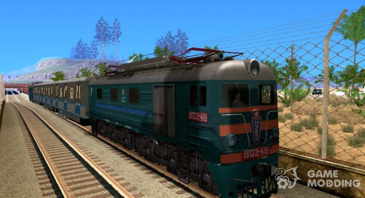 Locomotive VL23-419 for GTA San Andreas