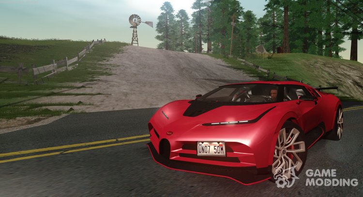 2020 Bugatti Centodieci для GTA San Andreas