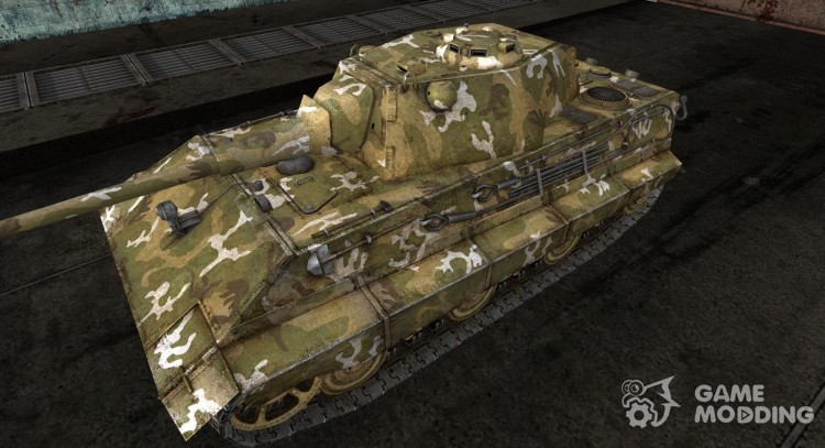 Tela de esmeril para el camuflaje de bosque E-50 para World Of Tanks
