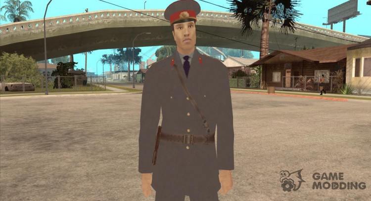 Капитан милиции СССР для GTA San Andreas