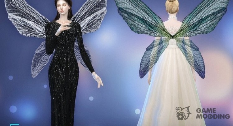Wings fairy # 02 for Sims 4