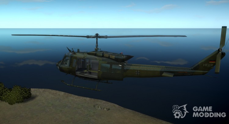 Bell UH-1D del Bundeswehr alemano para GTA 4