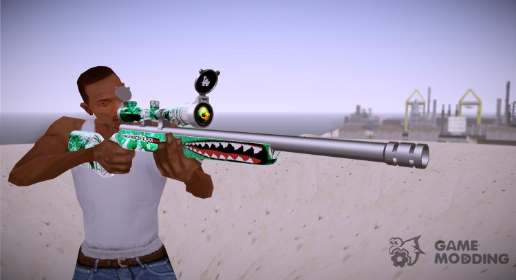 Sniper rifle для GTA San Andreas