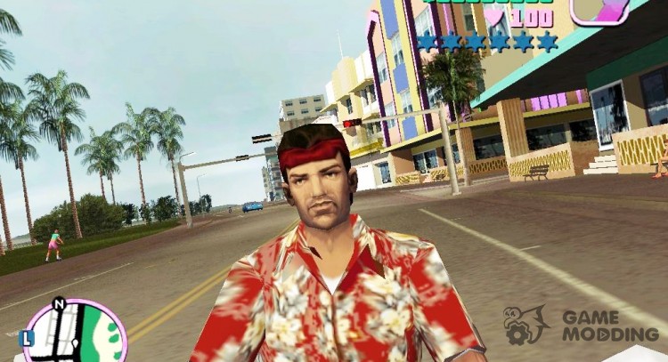 Tommy's skin by crow for GTA Vice City
