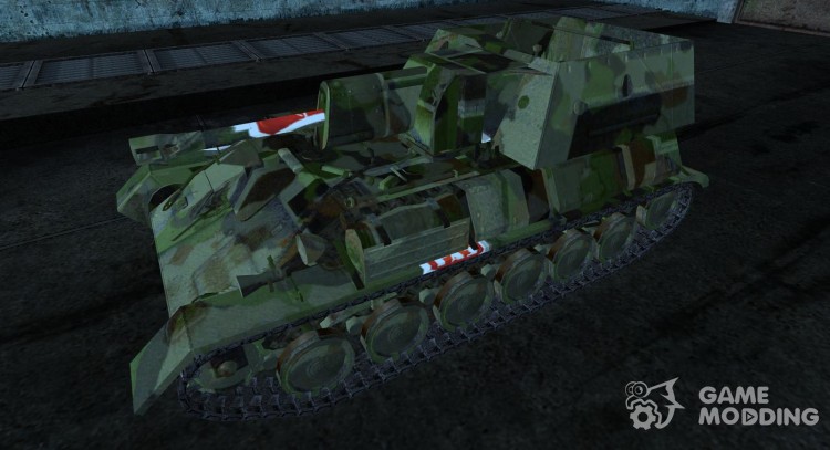 Skin for Su-85B for World Of Tanks
