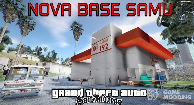 Base SAMU para GTA SA для GTA San Andreas