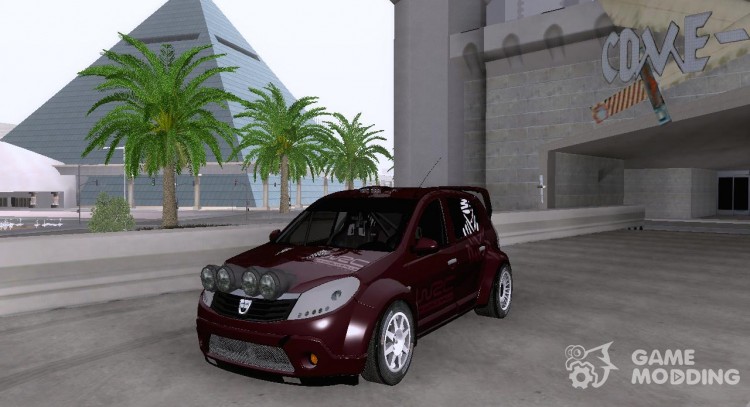 Dacia Sandero Rally v2 для GTA San Andreas