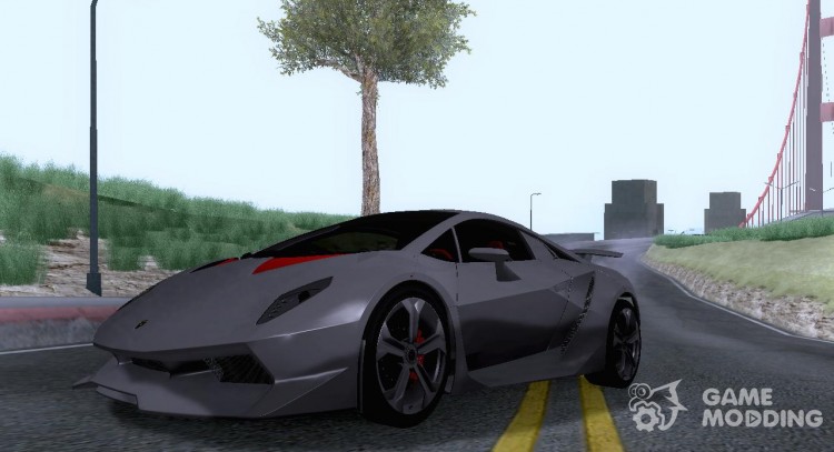 El Lamborghini Sesto Elemento 2011 para GTA San Andreas