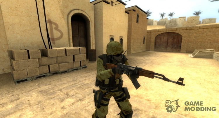 Пустыня цифровой камуфляж для Counter-Strike Source