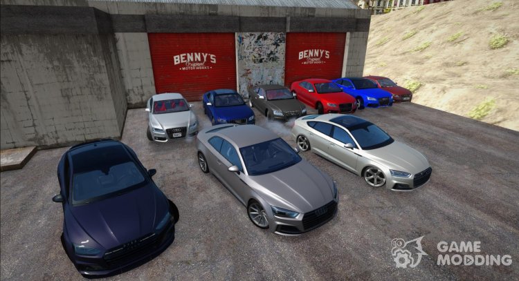 Audi S5 Car Pack (All models) for GTA San Andreas