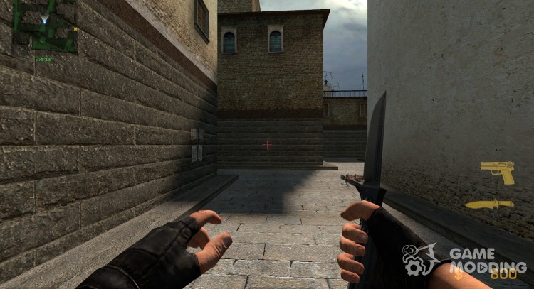 Wnn's Knife + Default Animations for Counter-Strike Source
