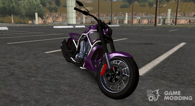 GTA V Western Motorcycle Nightblade V2 (v1) for GTA San Andreas