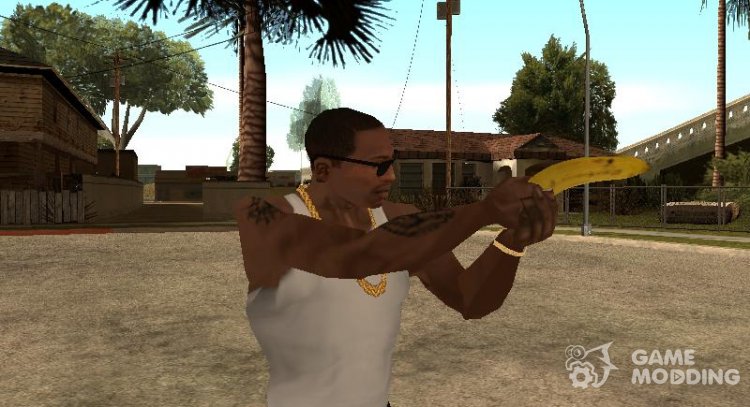 Desert-Eagle Banana для GTA San Andreas