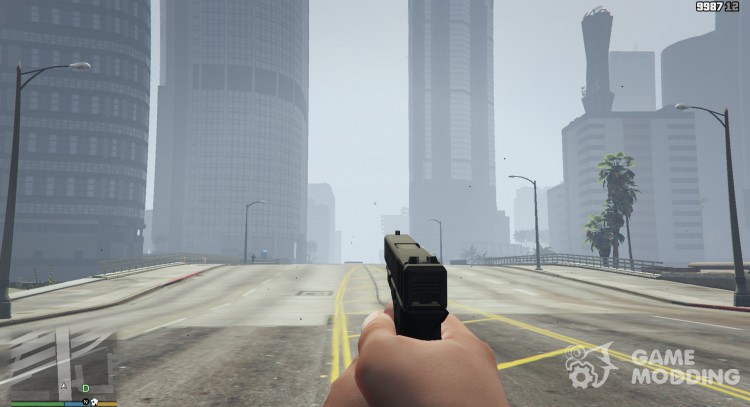 GLOCK 20 without undergrip for GTA 5