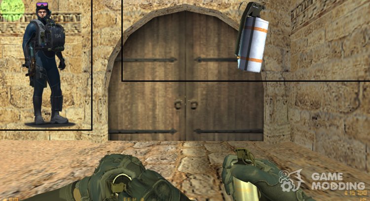 CS:GO Smoke Grenade Diver Collection for Counter Strike 1.6