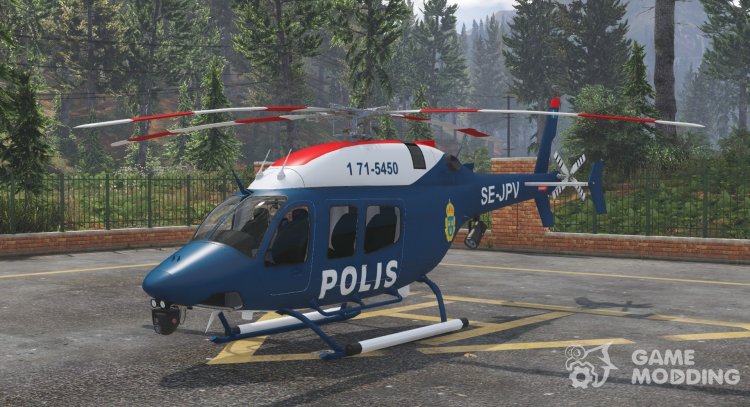 Bell 429 Swedish Police Air Wing for GTA 5