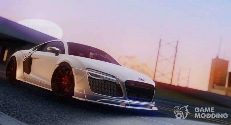 El Audi R8 V10 Plus LB Performance para GTA San Andreas