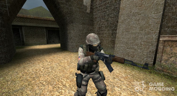 ManDarK en el desierto camuflaje urbano para Counter-Strike Source