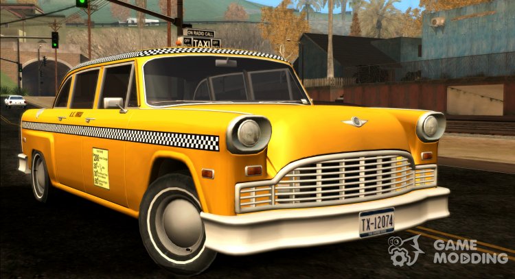 GTA III Cabbie HD (ImVehFt) for GTA San Andreas