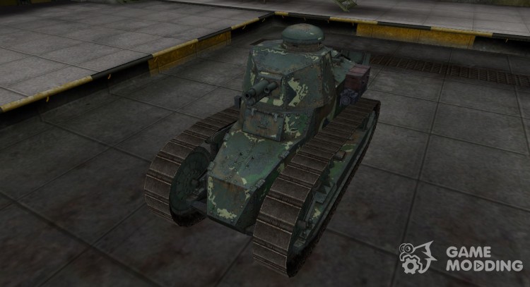 Skin with Camo Renault FT for World Of Tanks