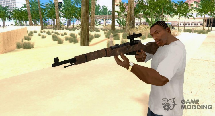 Снайперская Винтовка Мосина для GTA San Andreas
