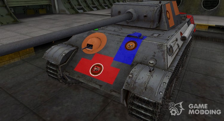 Качественный скин для PzKpfw V Panther для World Of Tanks