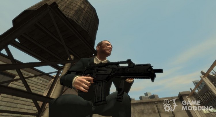 El fusil de asalto HK G36C para GTA 4